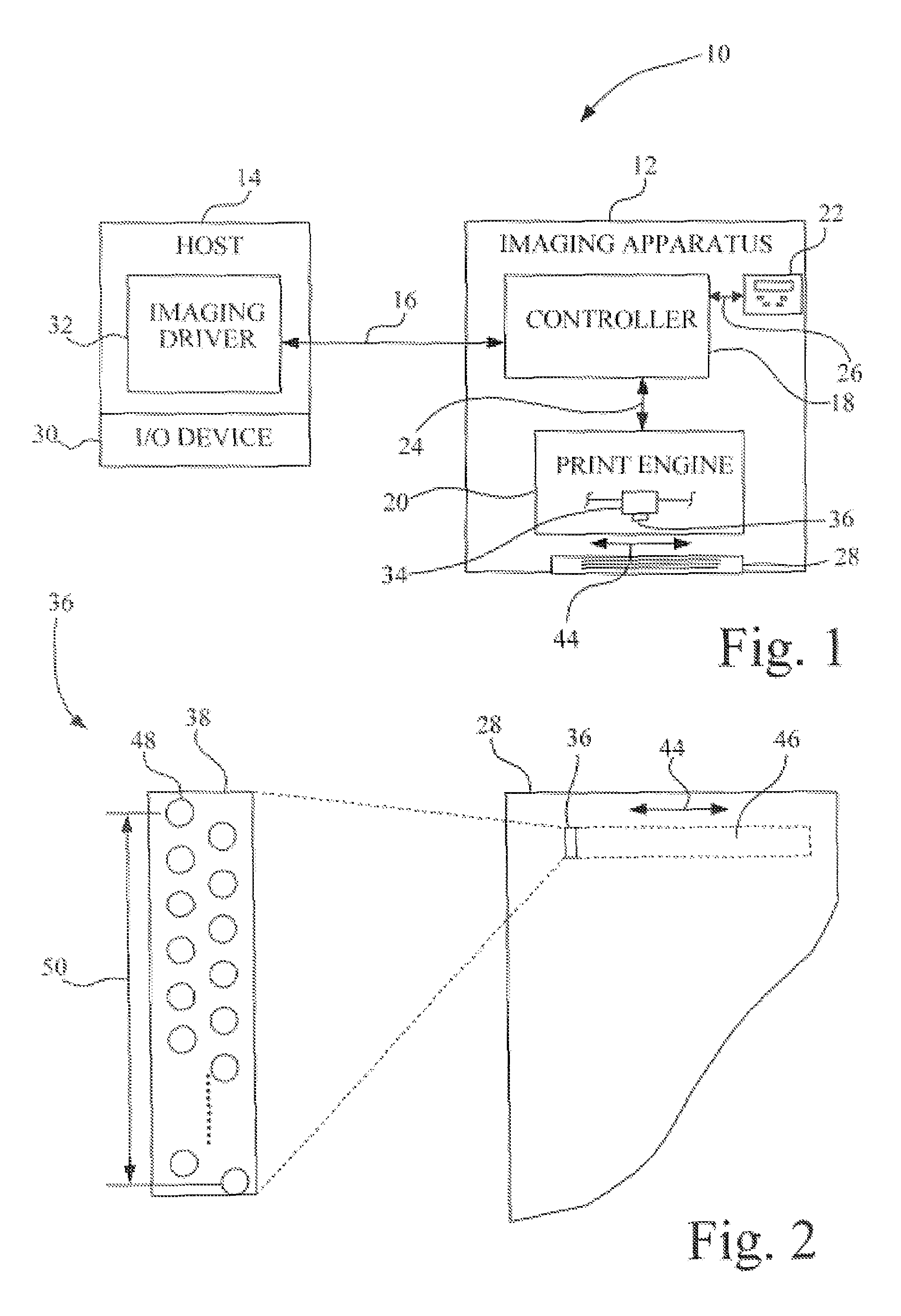 Method of multipass printing using a plurality of halftone patterns of dots