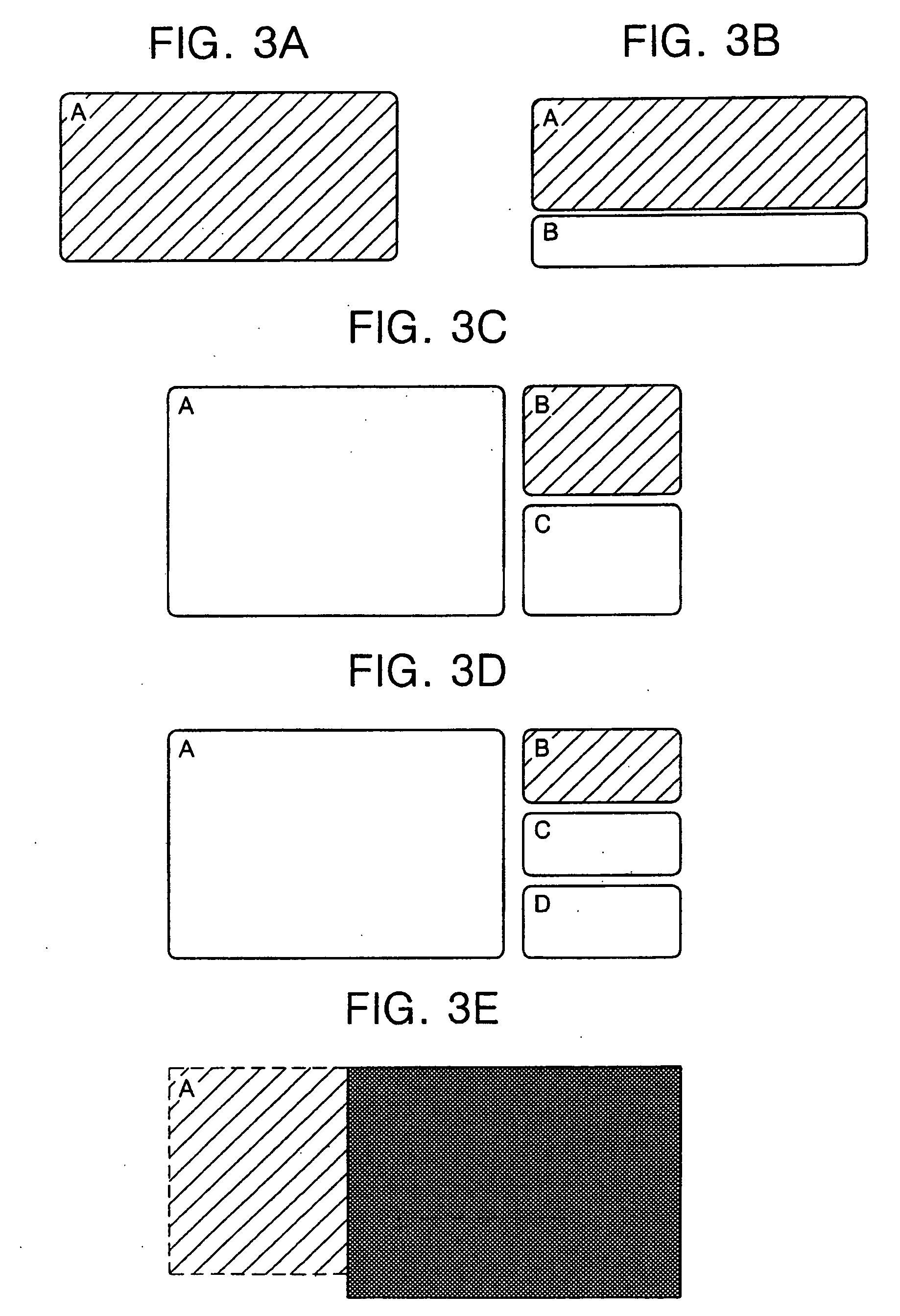 User interface method, system, and device in multitasking environment