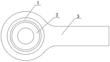 Knuckle bearing structure