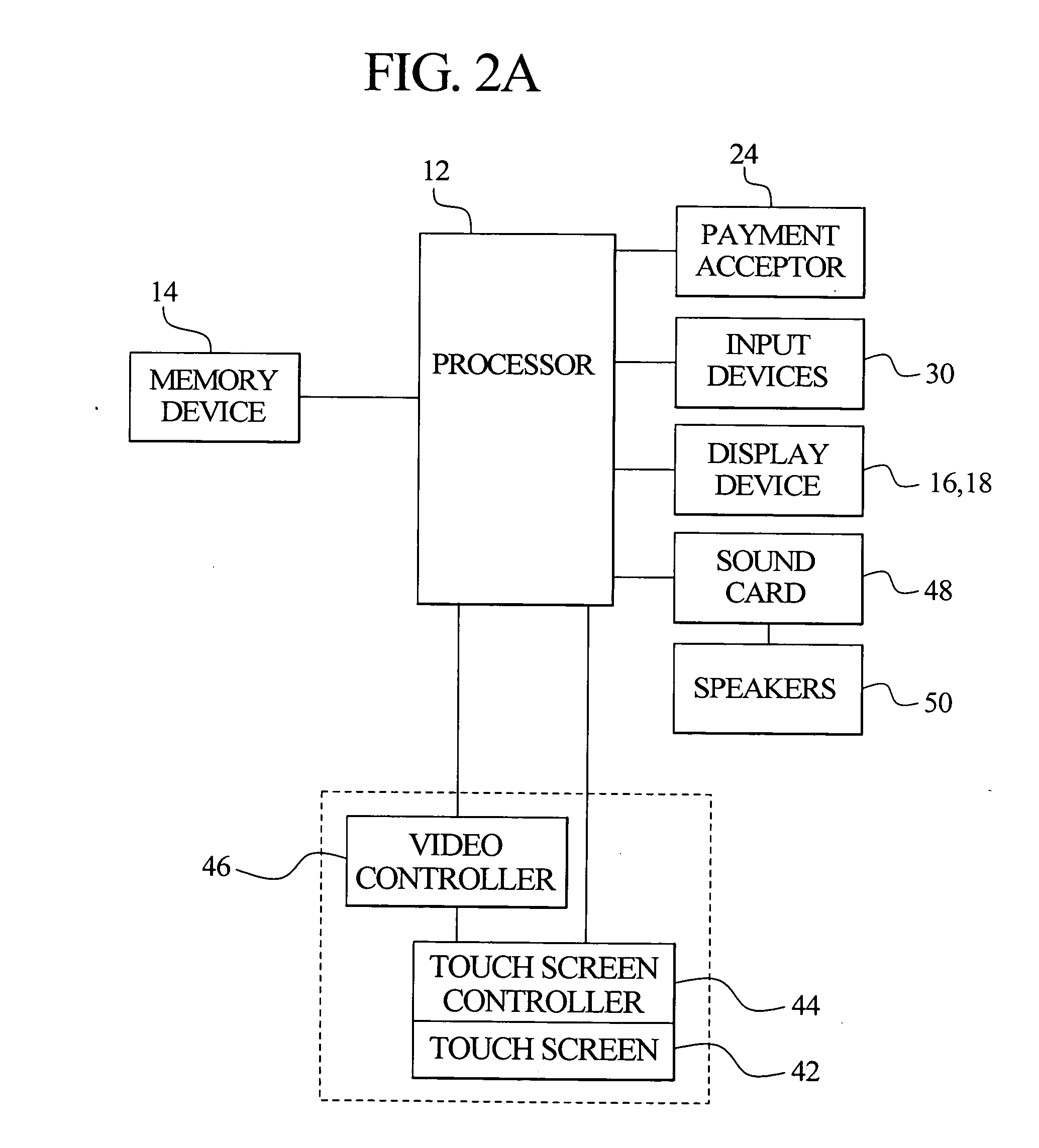 Gaming device and method having a first interactive game which determines a function of a second wagering game
