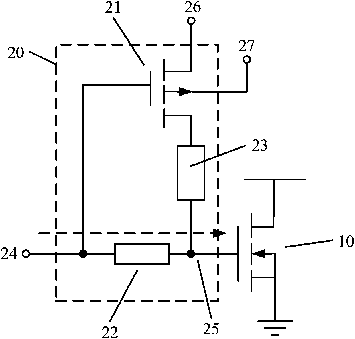 Restoring circuit and restoring method against positive bias temperature instability