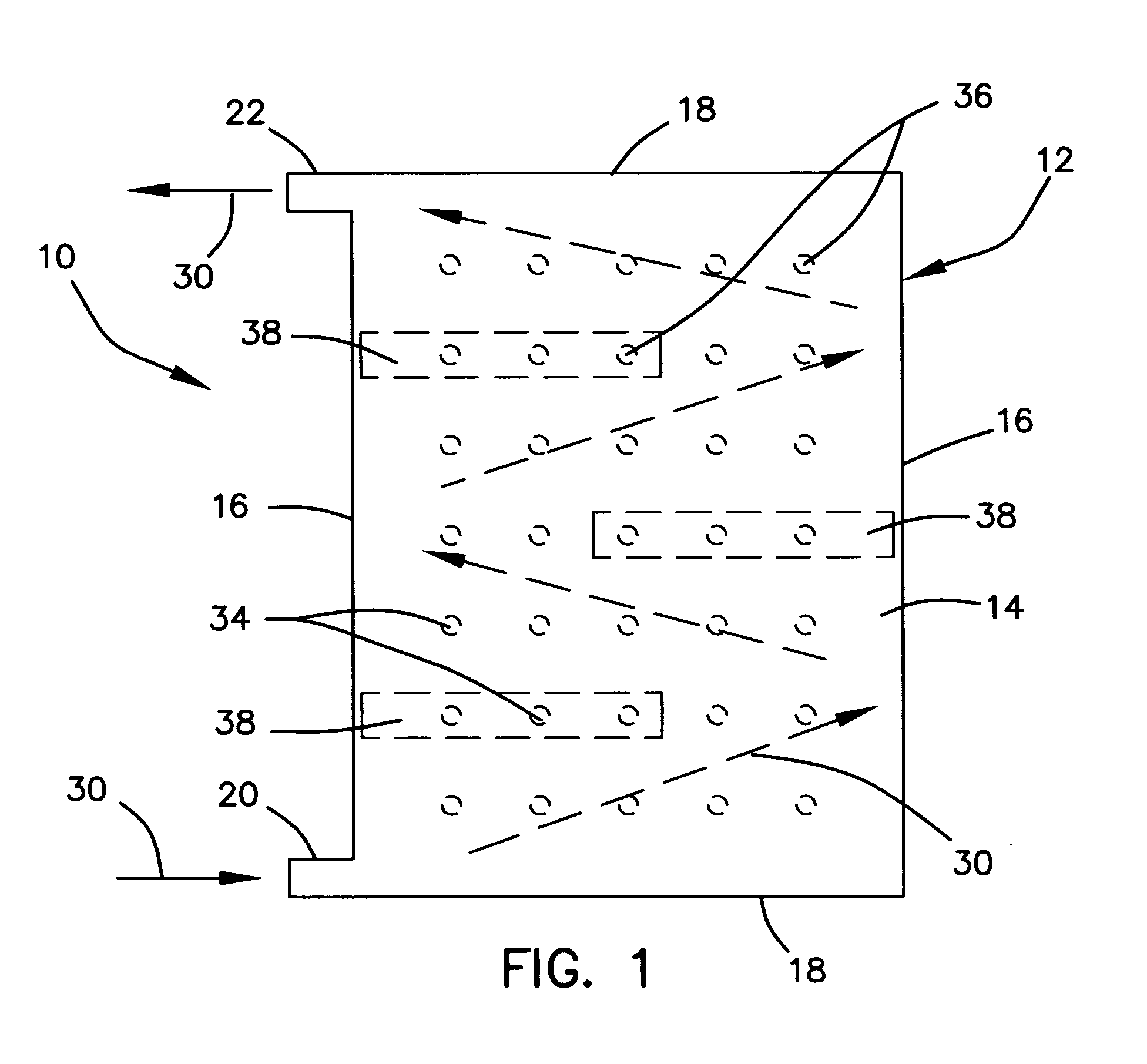 Flat heat exchanger plate and bulk material heat exchanger using the same