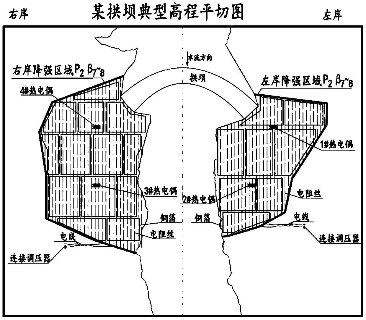 A method for simulating strength weakening of near-horizontal weak structural surfaces of dam foundations