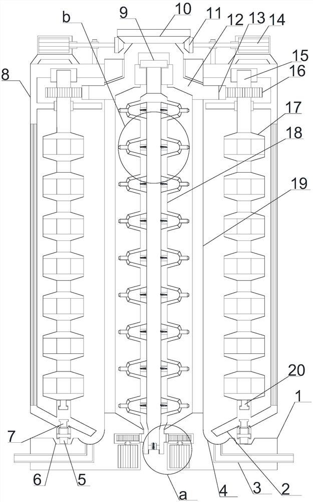 A rotary jet type cleaning device for medical tools