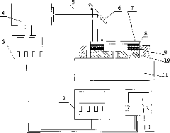 Method for processing flexible metal-plastic thrust bearing bush of main transmission box for milling equipment with laser