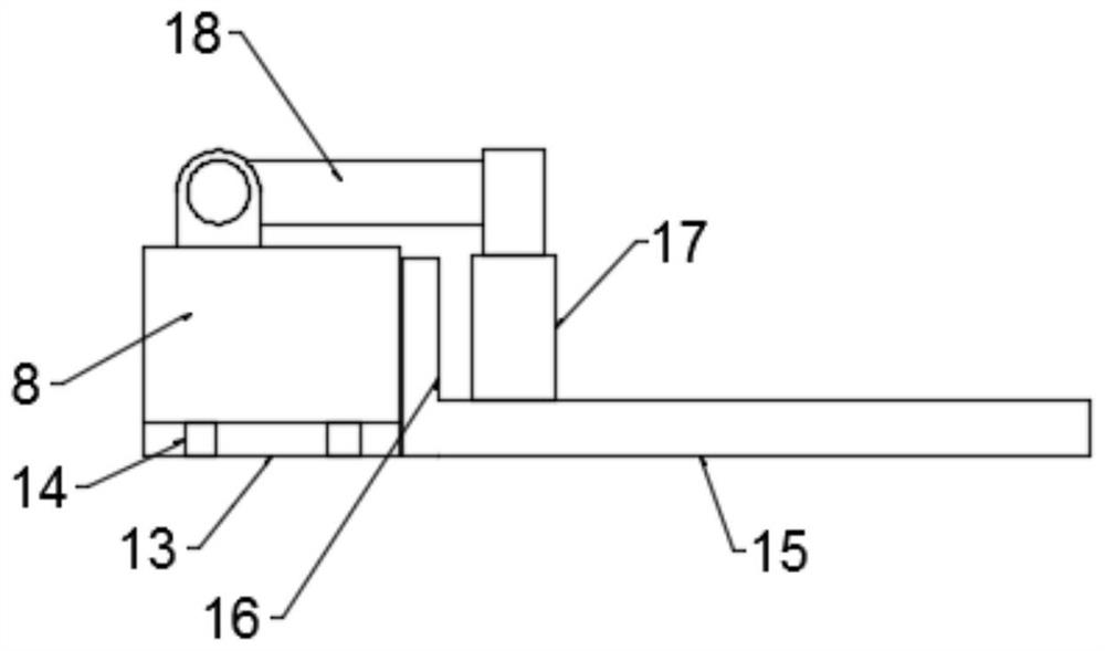 An Internet big data device with stable power supply