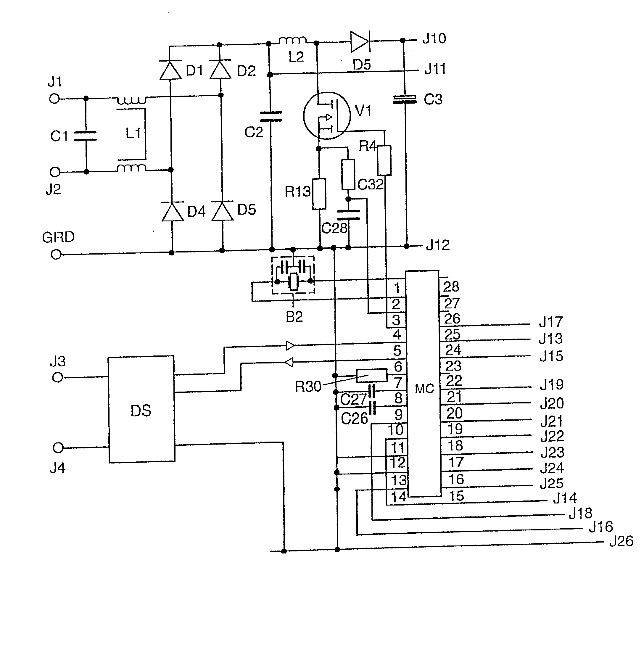Microcontroller, switched-mode power supply, ballast for operating at least one electric lamp, and method of operating at least one electric lamp