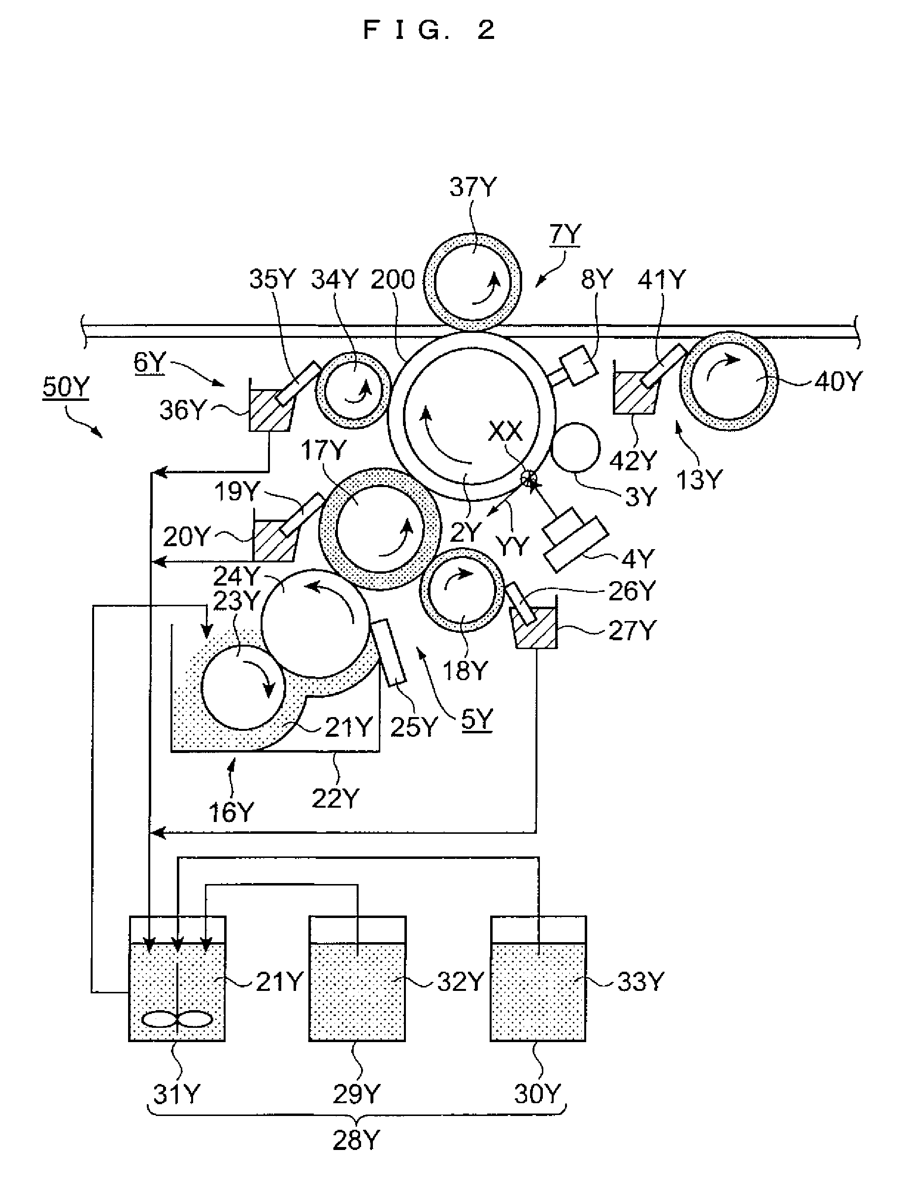 Light shielding member, a line head and an image forming apparatus using the line head