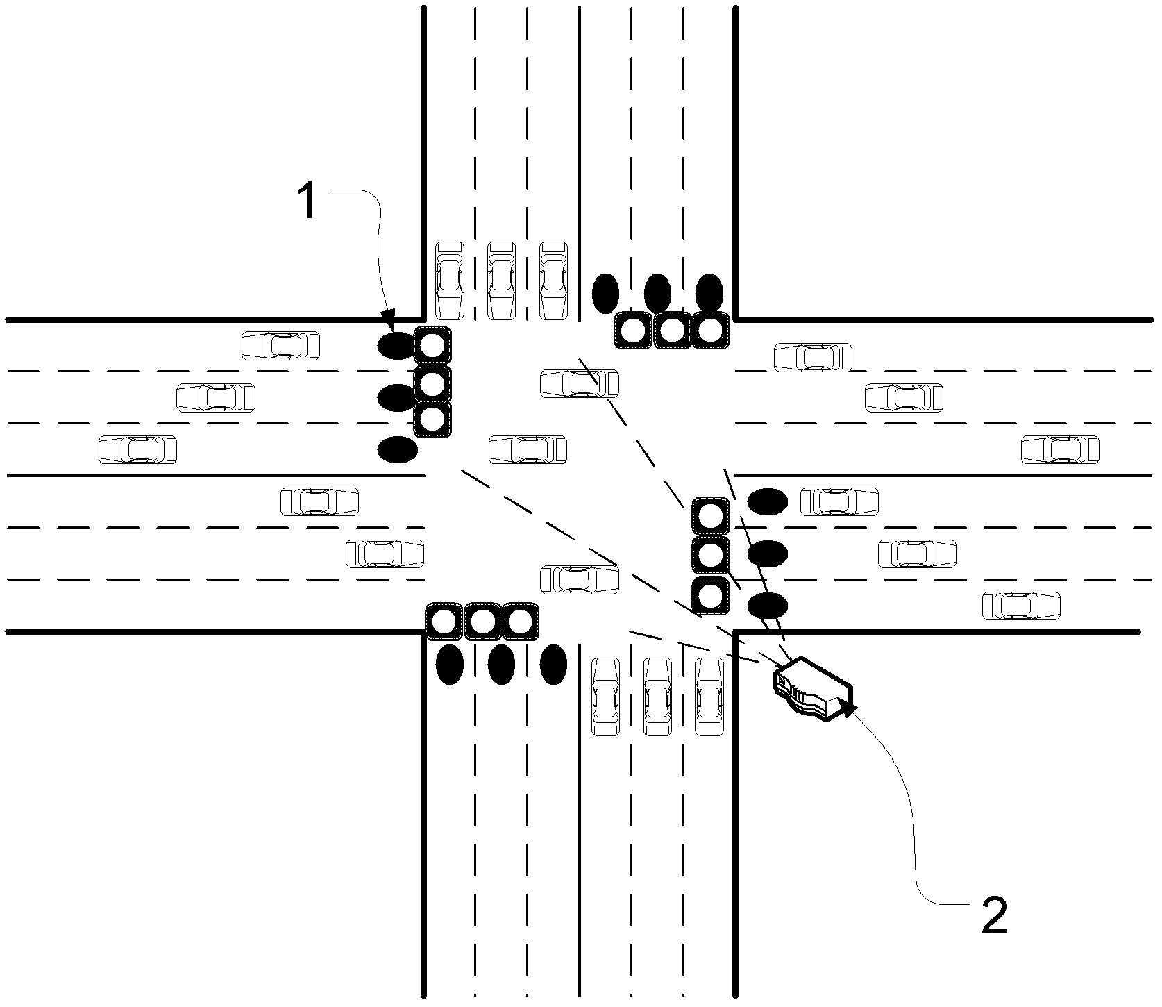 Traffic light control method