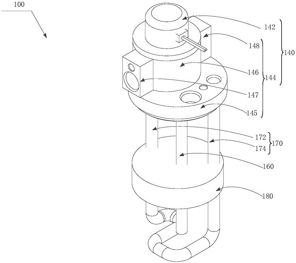 Receiver-drier with heat regeneration function and reversing function