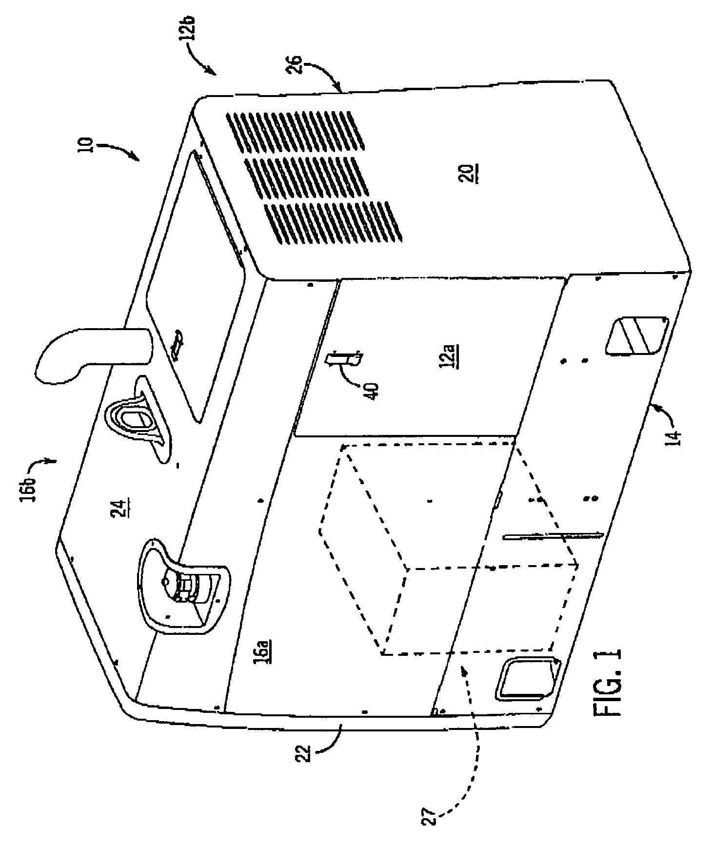 Removable panels for a welding-type machine enclosure