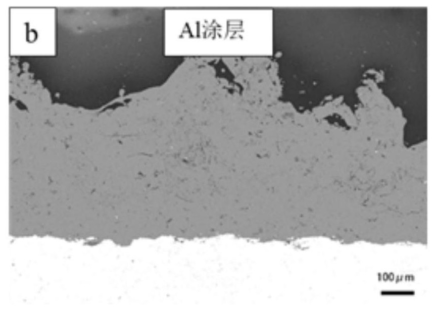 Method for preparing ceramic particle reinforced aluminum-based composite coating through plasma transferred arc wire spraying