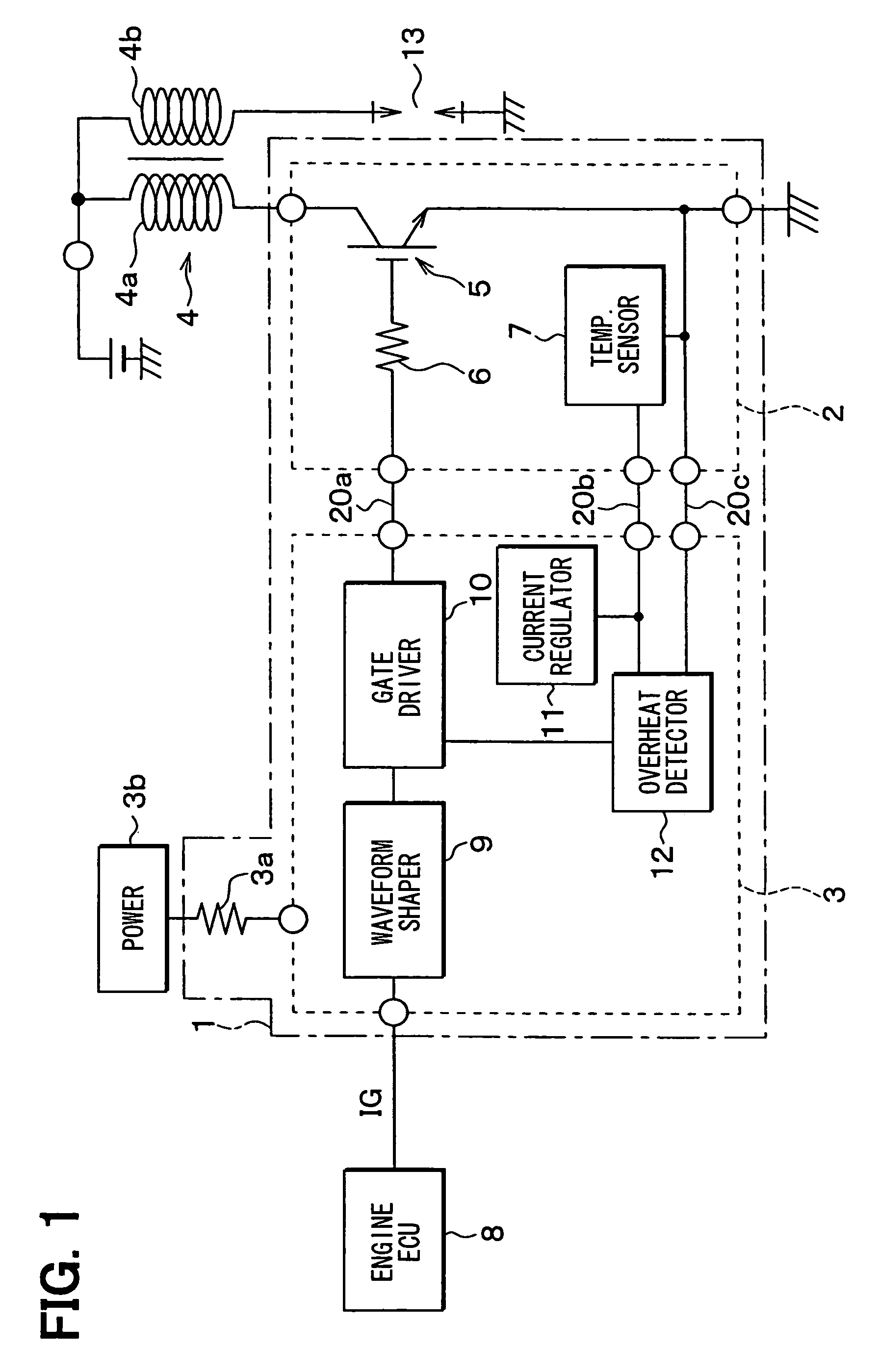 Power switching control device for electric systems