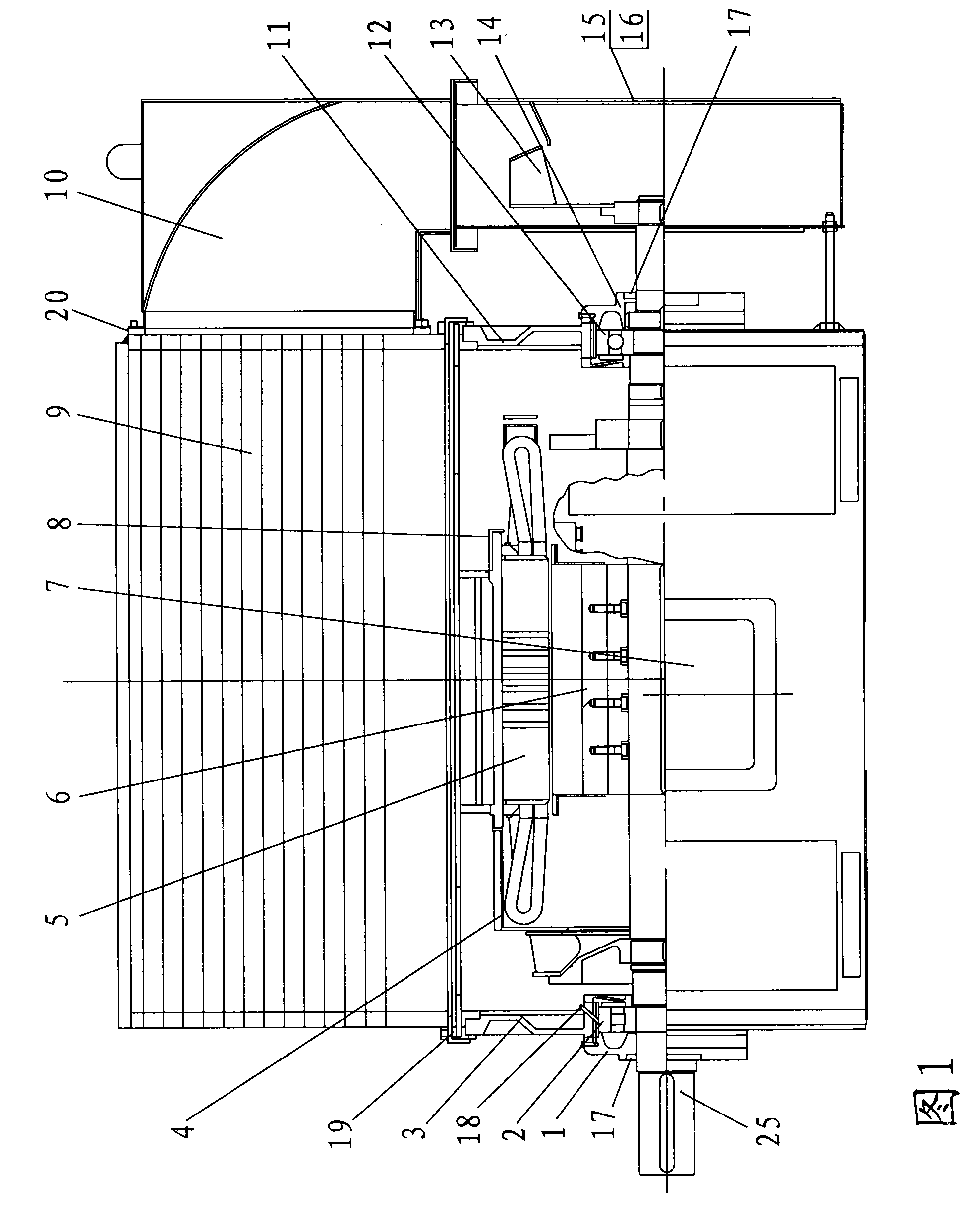 Permanent magnetic synchronous motor