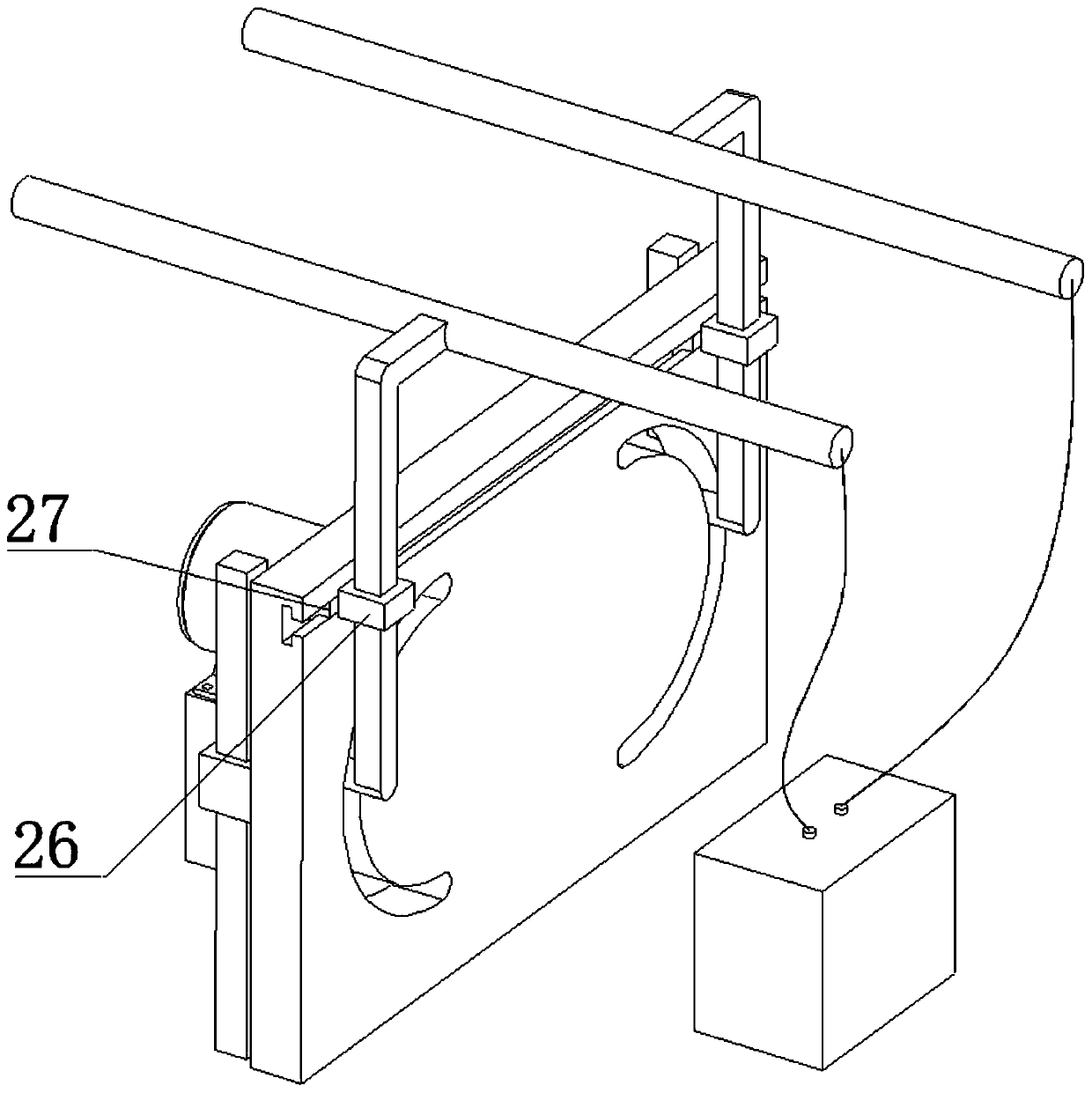 Preparation equipment for cardiovascular imaging examination contrast agent