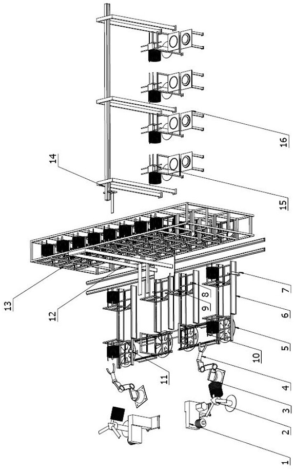 Semi-steel tire steel wire ring winding and attaching method