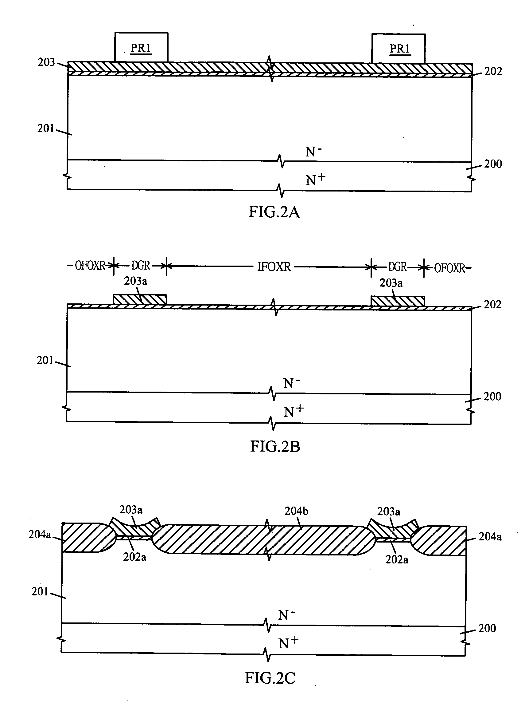 LOCOS-based Schottky barrier diode and its manufacturing methods