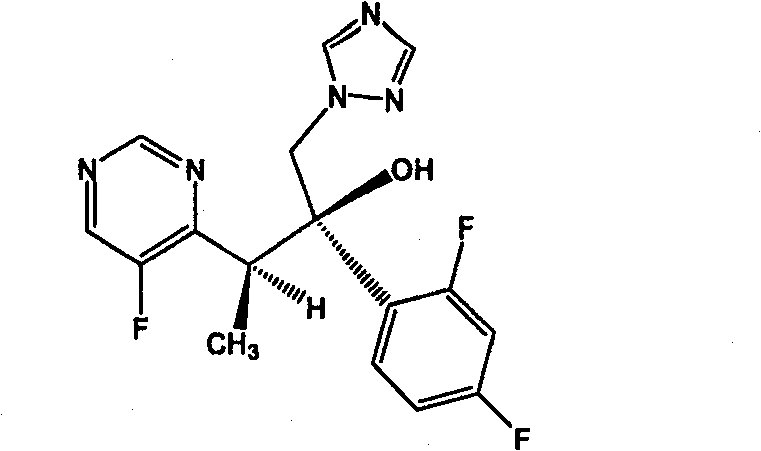 Voriconazole derivate and preparation process thereof