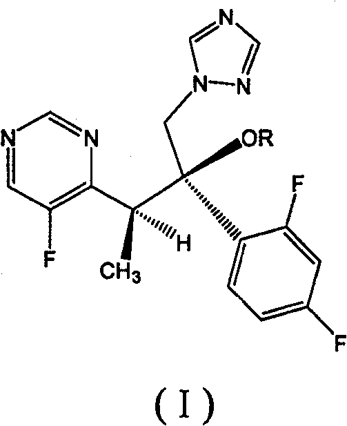 Voriconazole derivate and preparation process thereof