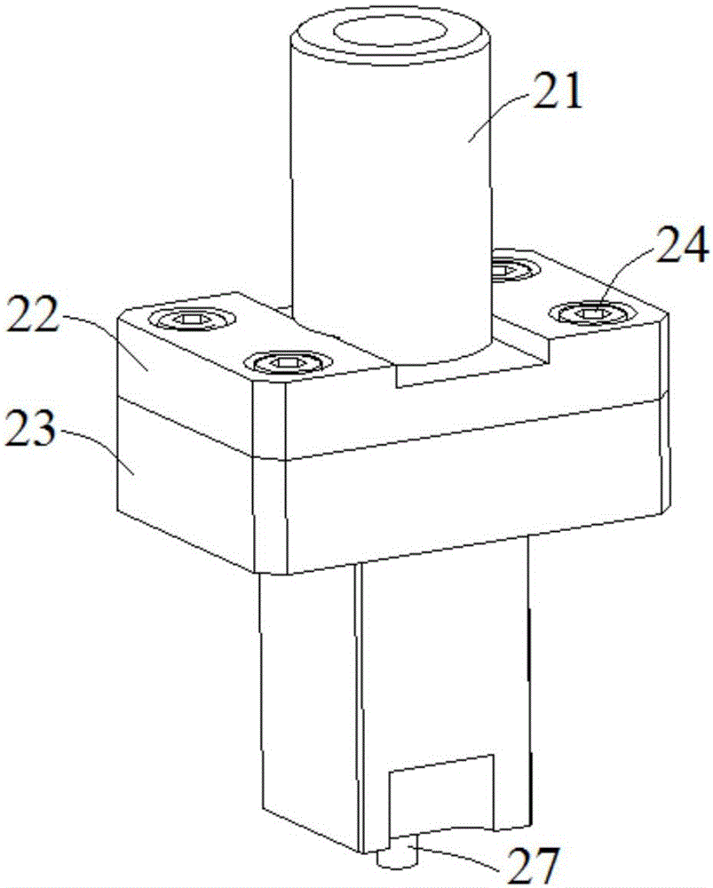 Semi-automatic rotary riveting fixture and riveting method thereof