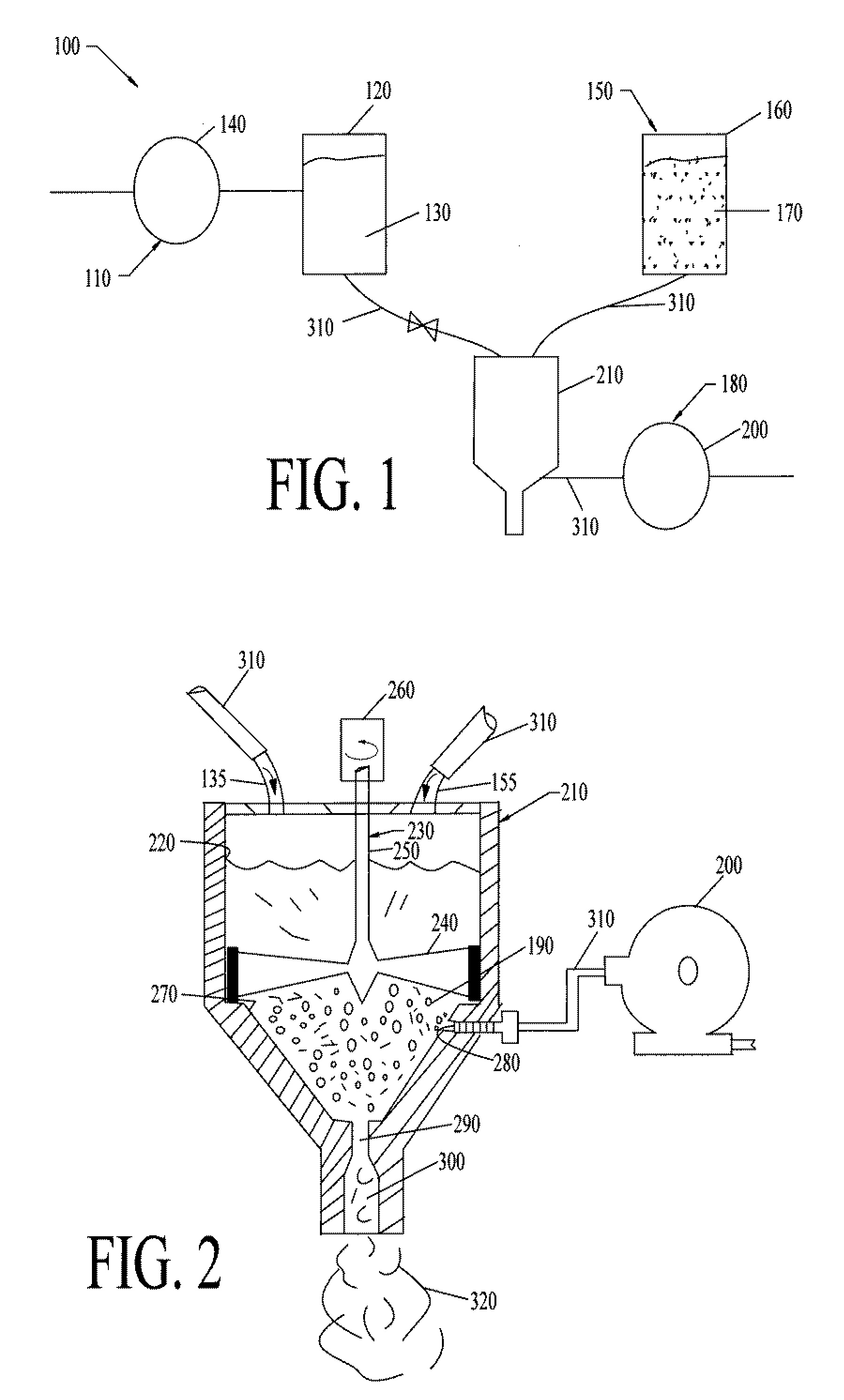 System and Method for Producing Foamed Milk from Powder
