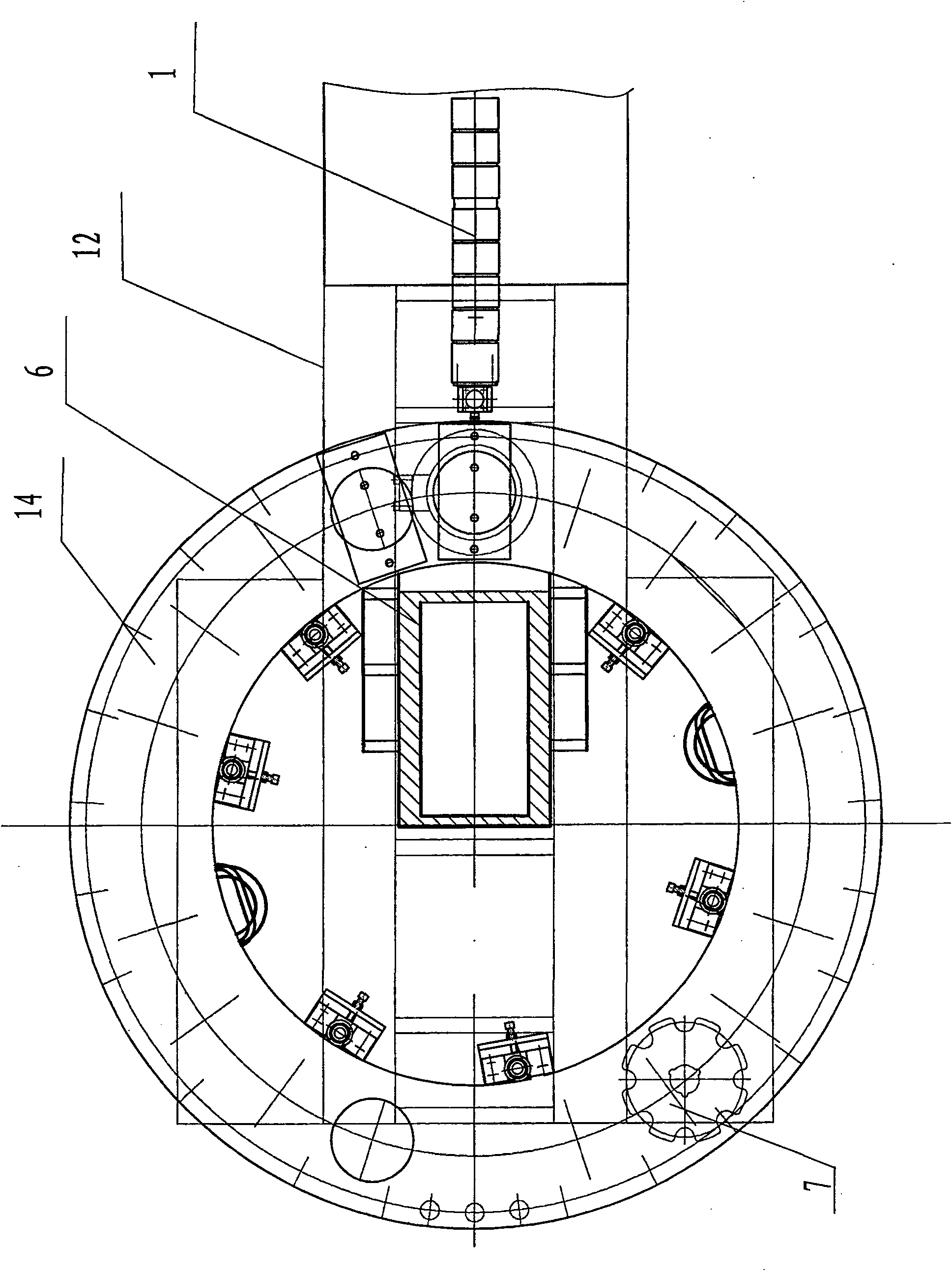 Plastic rubber gas-blowing foaming injection machine for footwear