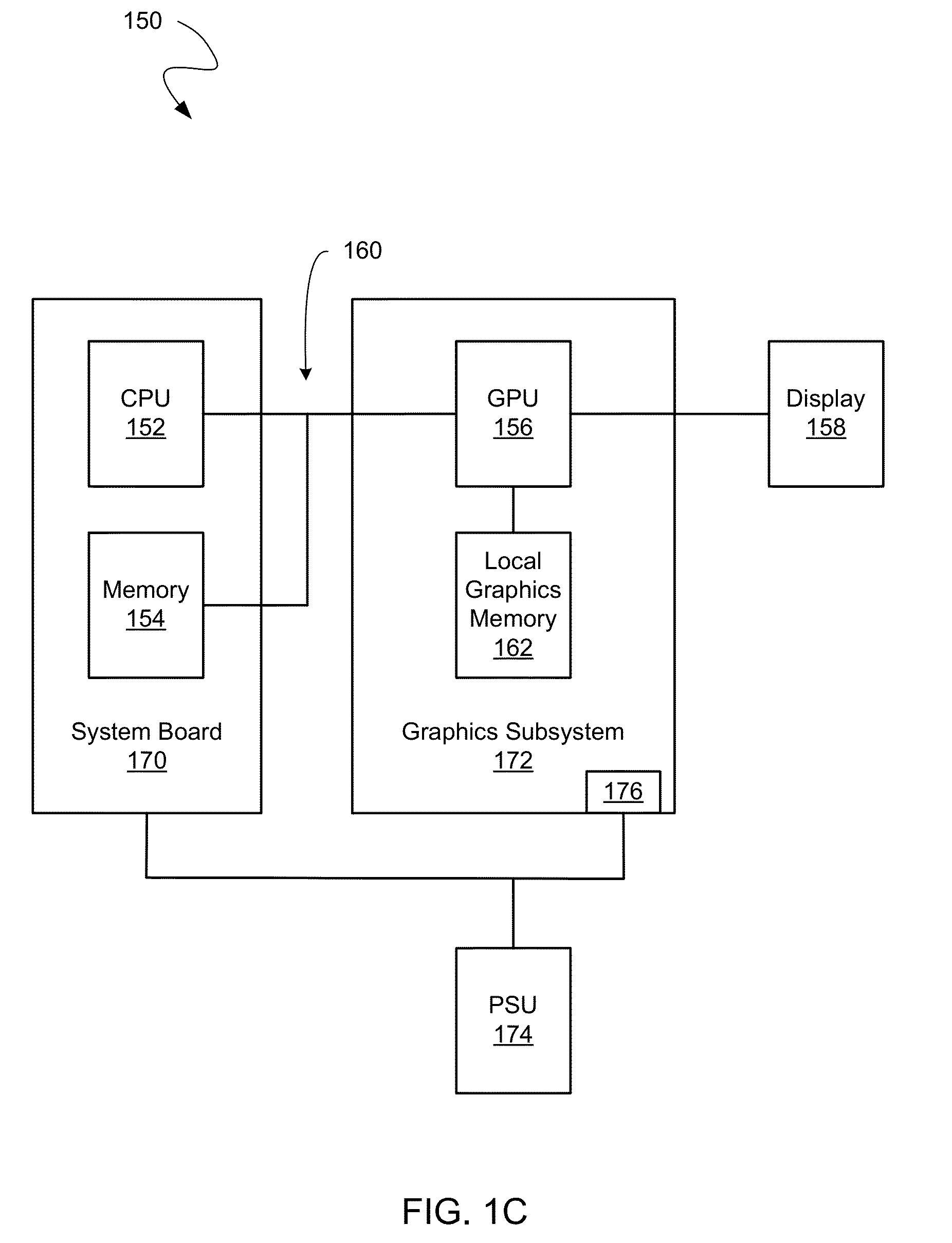 Low-cost offset stacked power connector