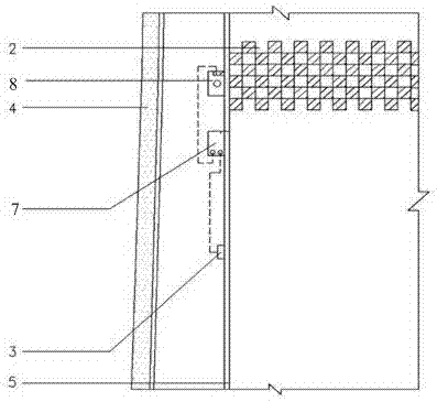 A device for preventing chimney rain and gypsum rain by heating the inner wall of wet chimney with integrated heat preservation block