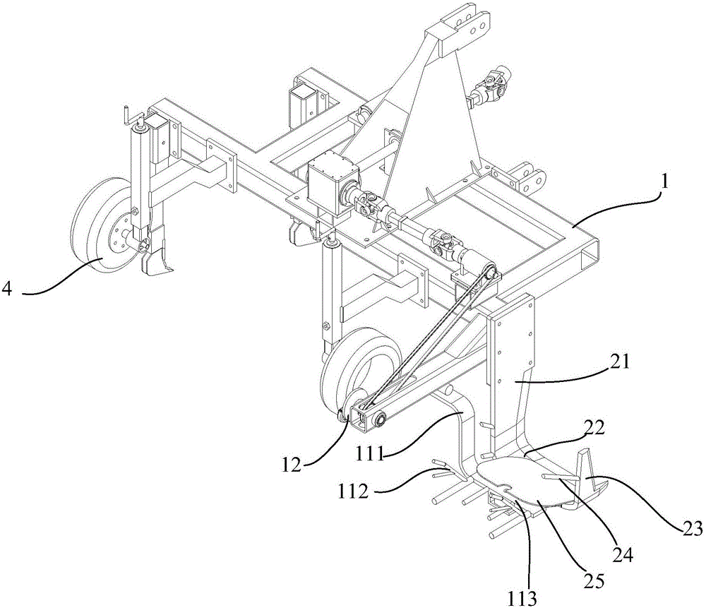 Orchard seedling lifting device