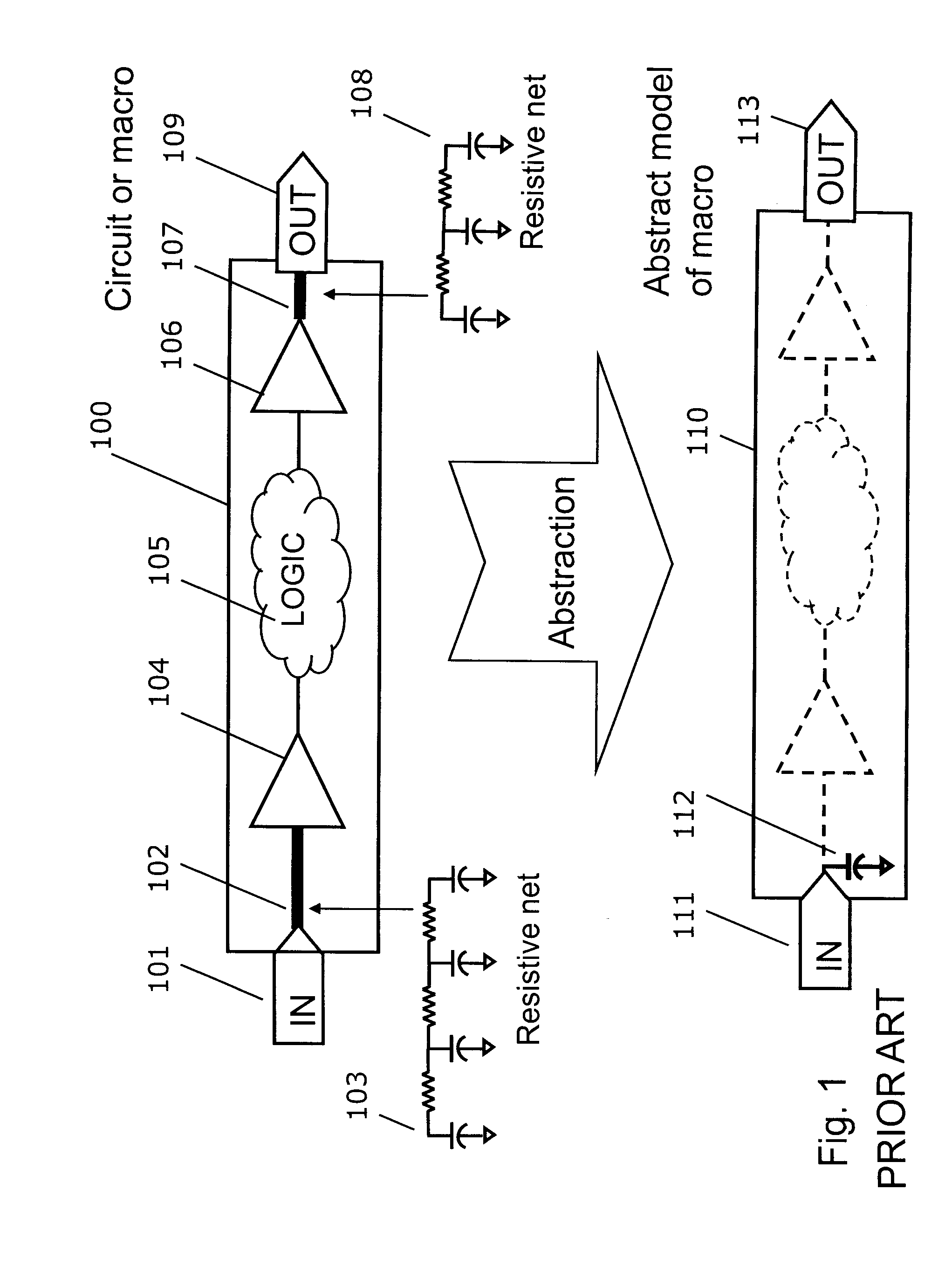 Method of Performing Static Timing Analysis Considering Abstracted Cell's Interconnect Parasitics
