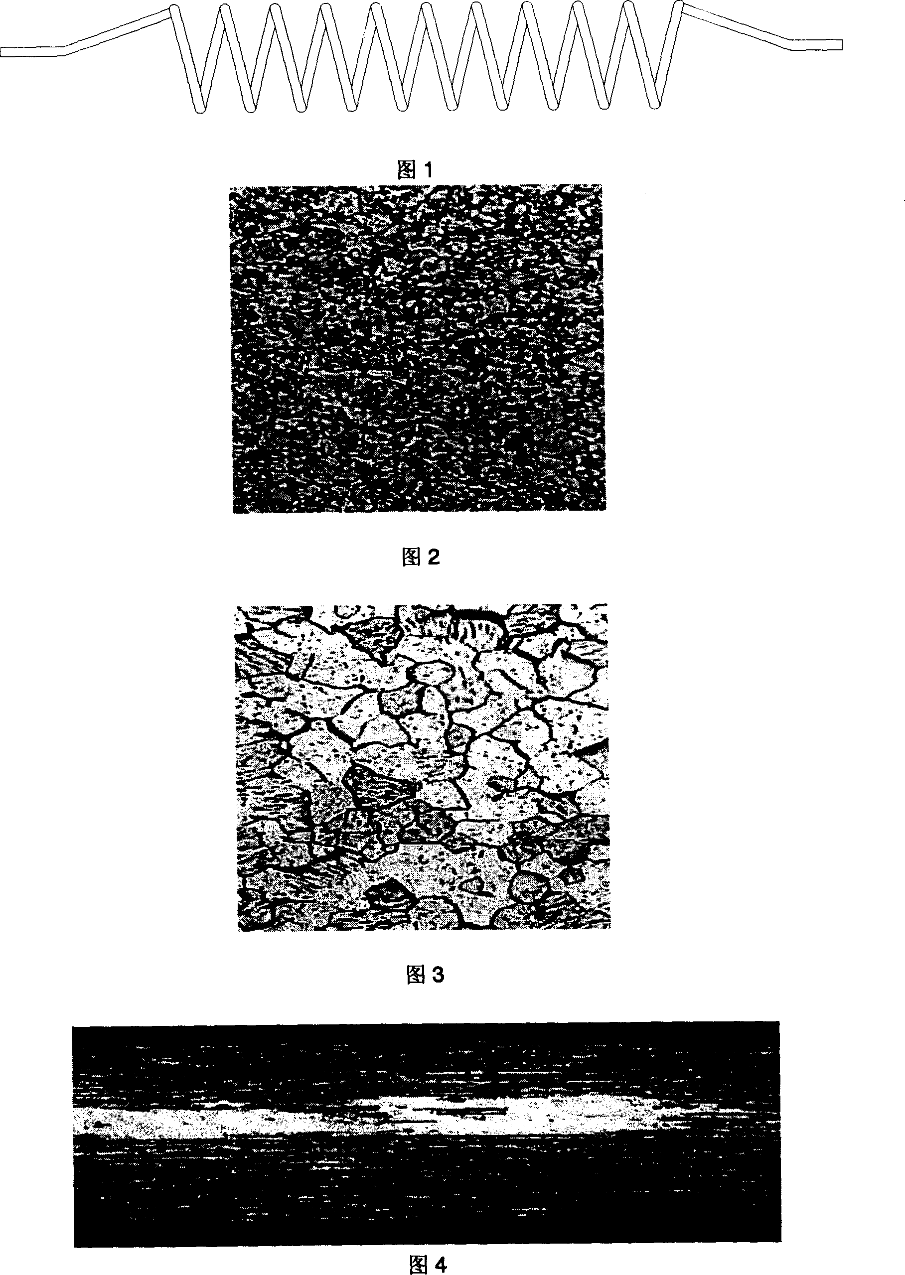 Halogen filament and process for manufacturing the same