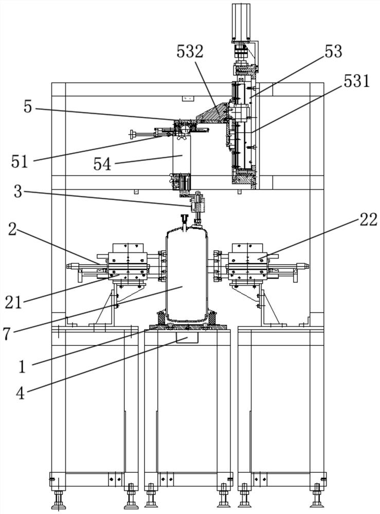 Compressor turn-to-turn short circuit automatic detection device and detection system comprising same