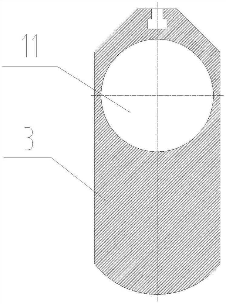 High-temperature wear-resistant stop valve