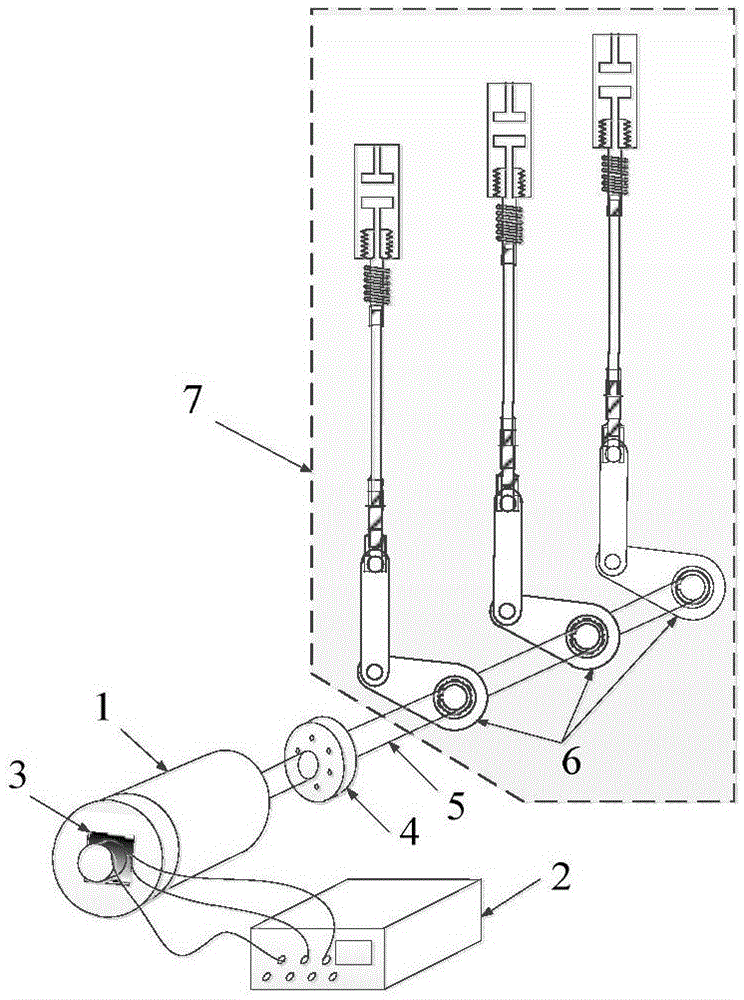 An operating mechanism and control method for a permanent magnet salient pole motor of a high voltage circuit breaker