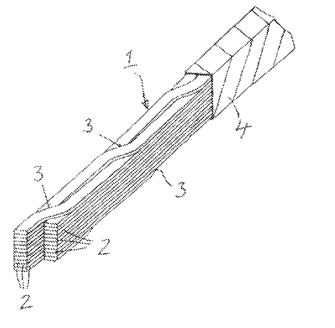 Method for production of an electrical winding, and electrical conductor
