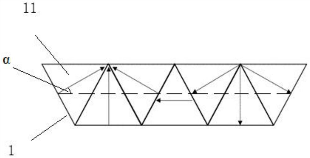 Guide rail for maglev train