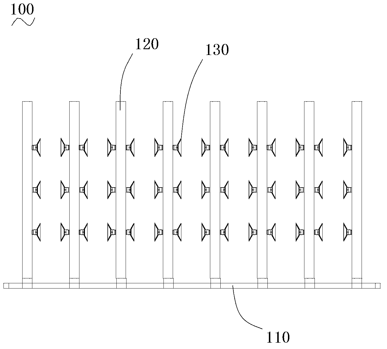 Device used for enhancing strength of tempered glass