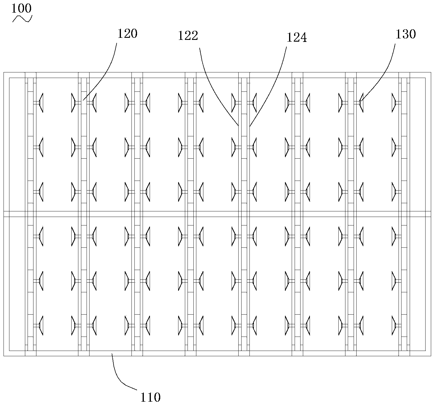 Device used for enhancing strength of tempered glass