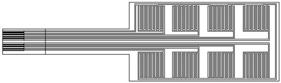 Flexible tactile pressure sensor