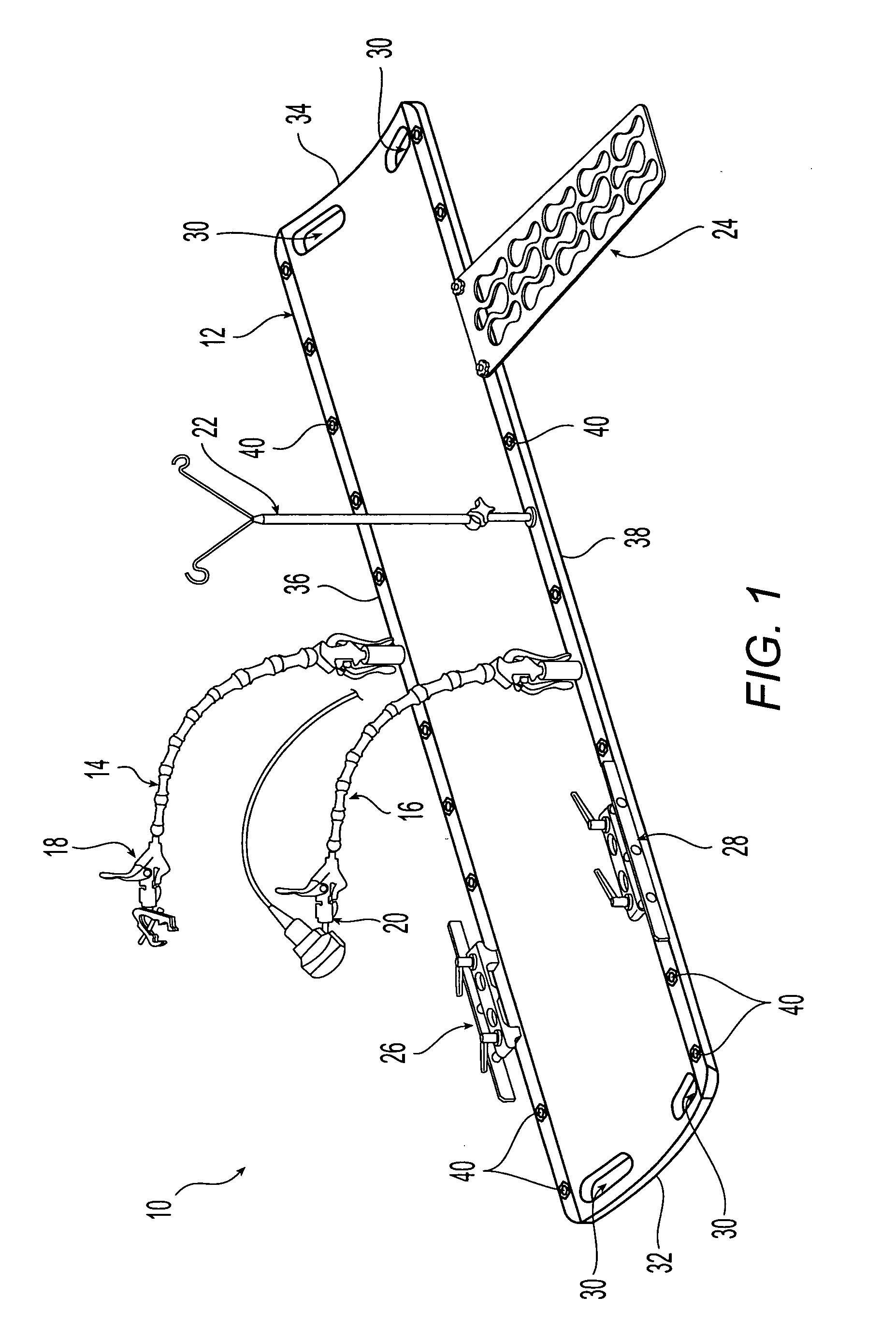 Support system for use when performing medical imaging of a patient