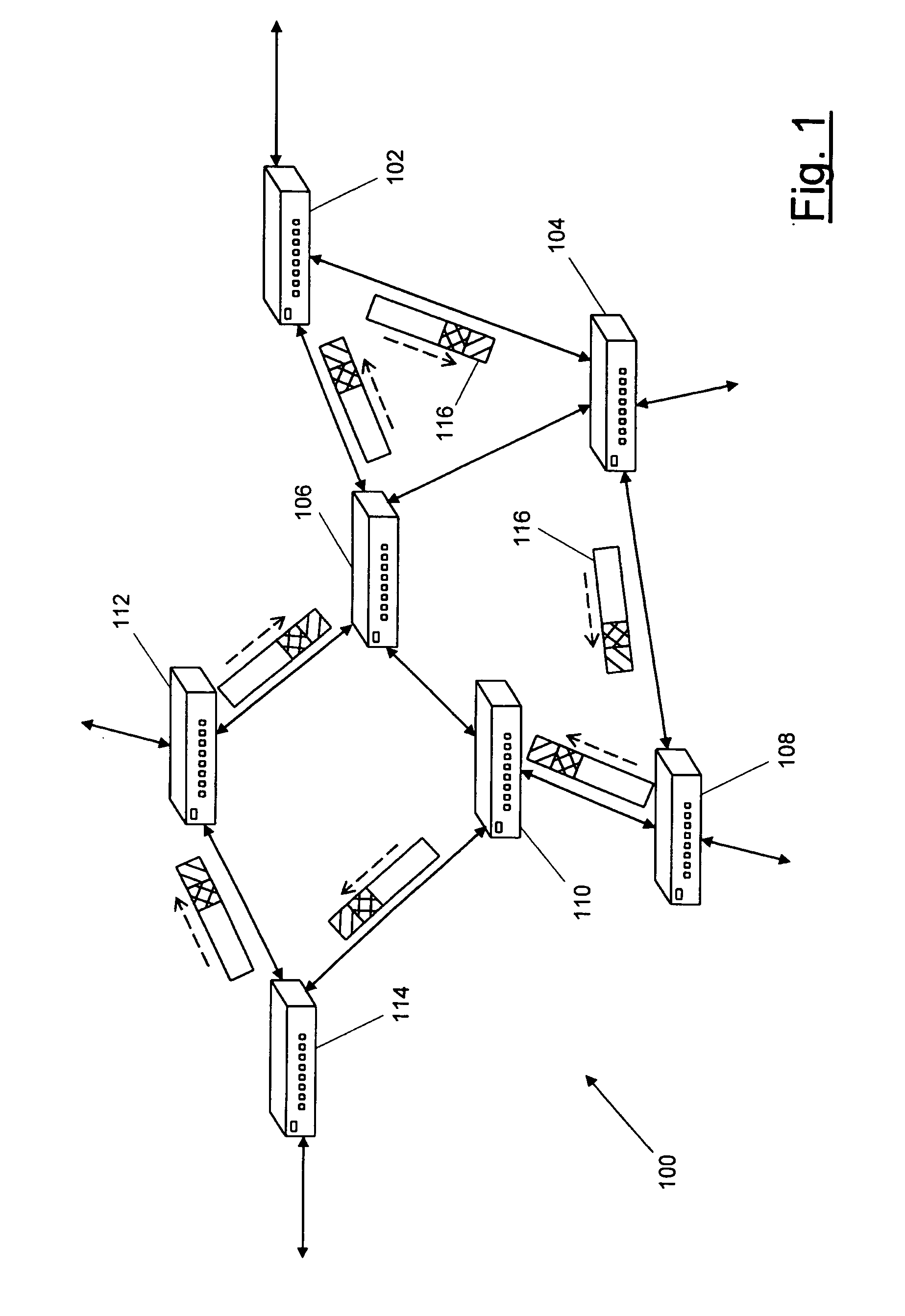 Method measuring a delay time metric and measurement system