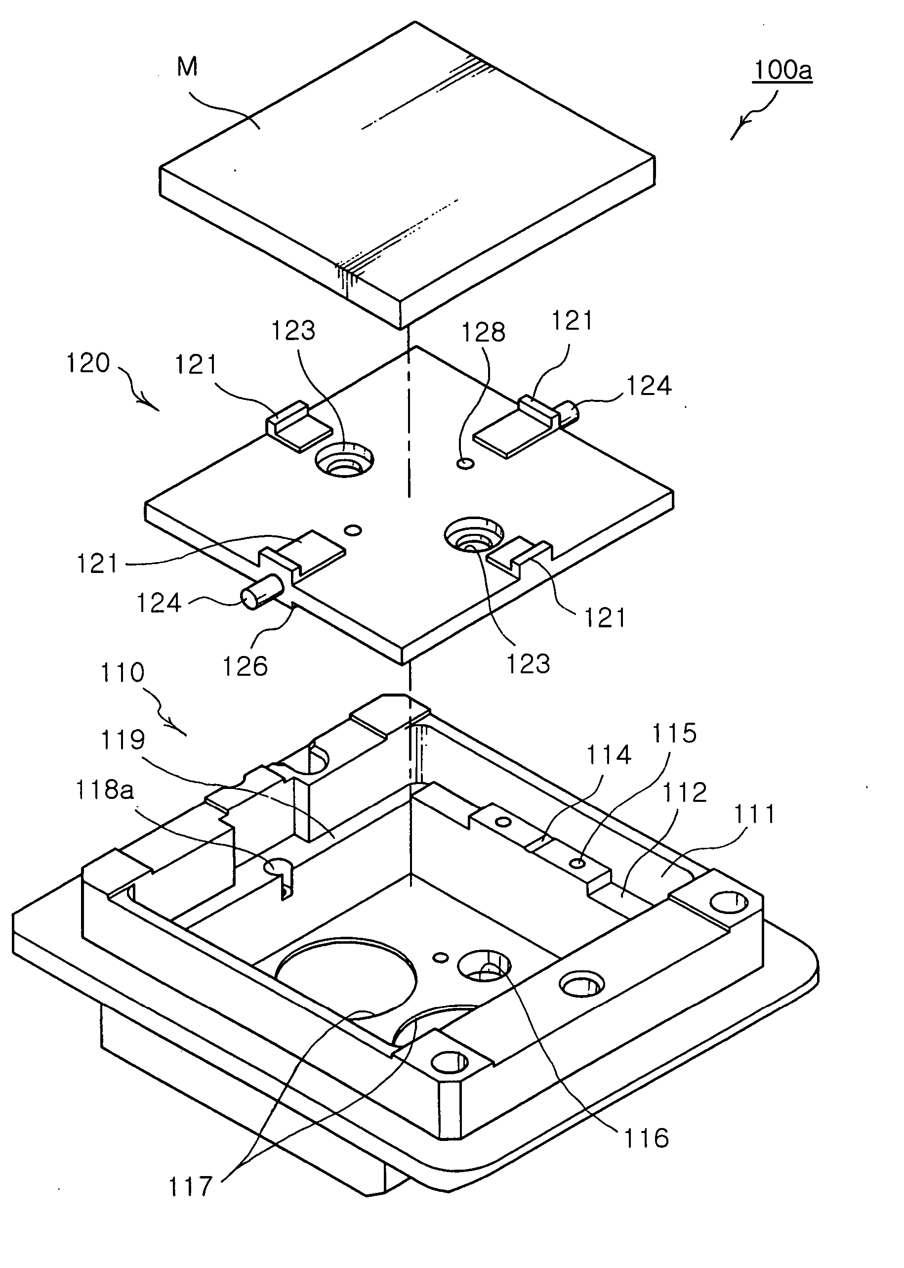 Tilting assembly and tilting actuator having the same