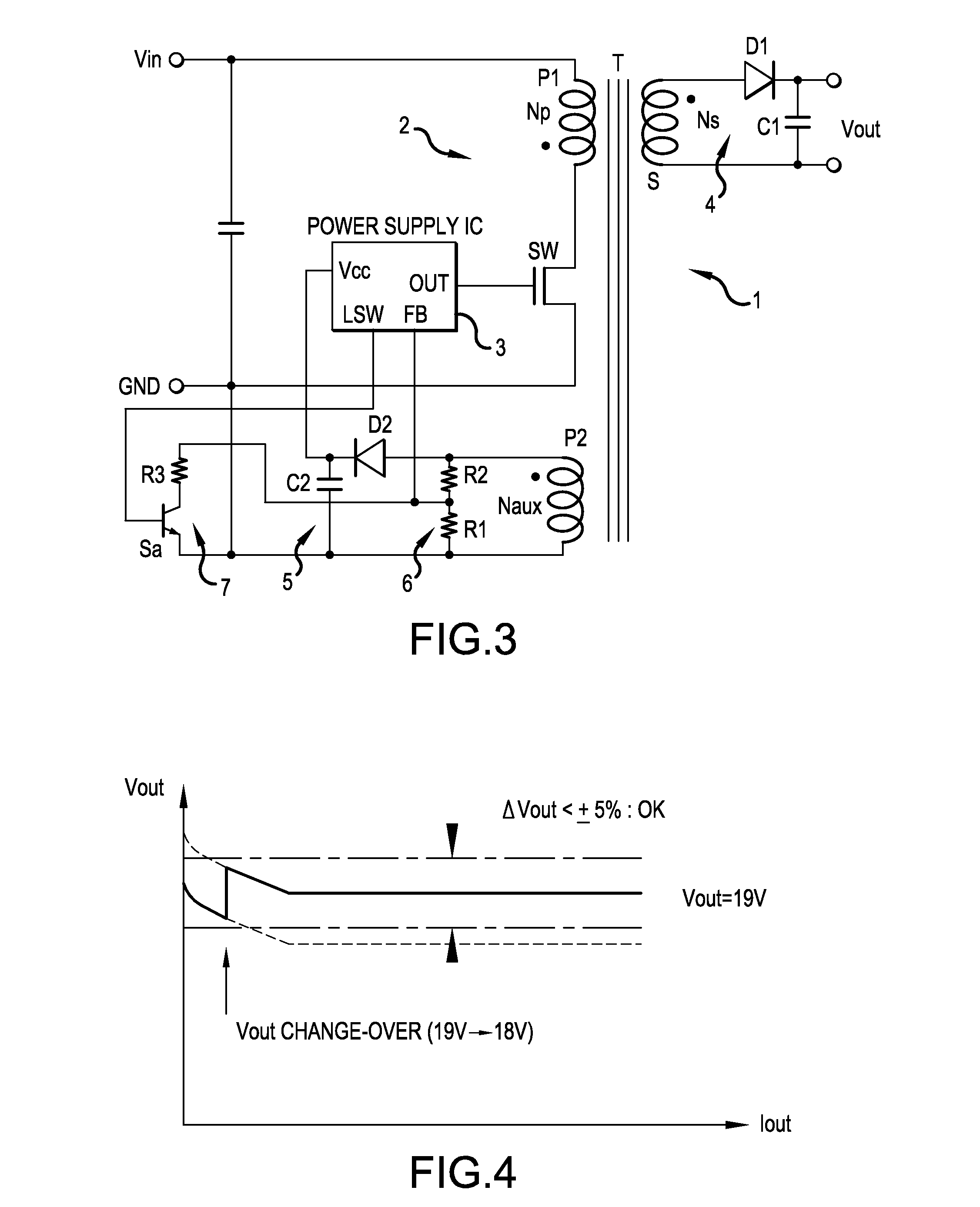 Isolated switching power supply