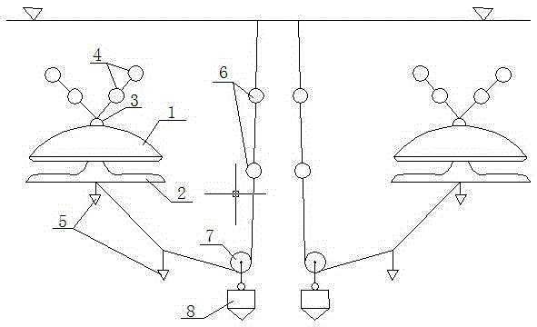 A fish reef structure suitable for octopus farming in shallow sea areas