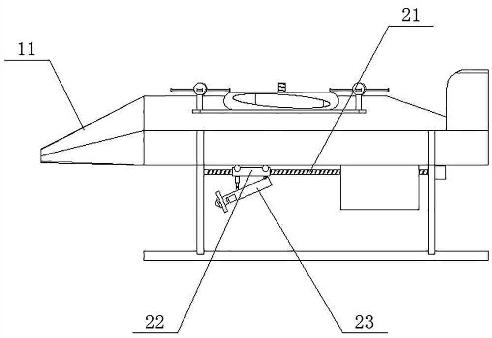 Unmanned aerial vehicle convenient to inspect petroleum pipeline