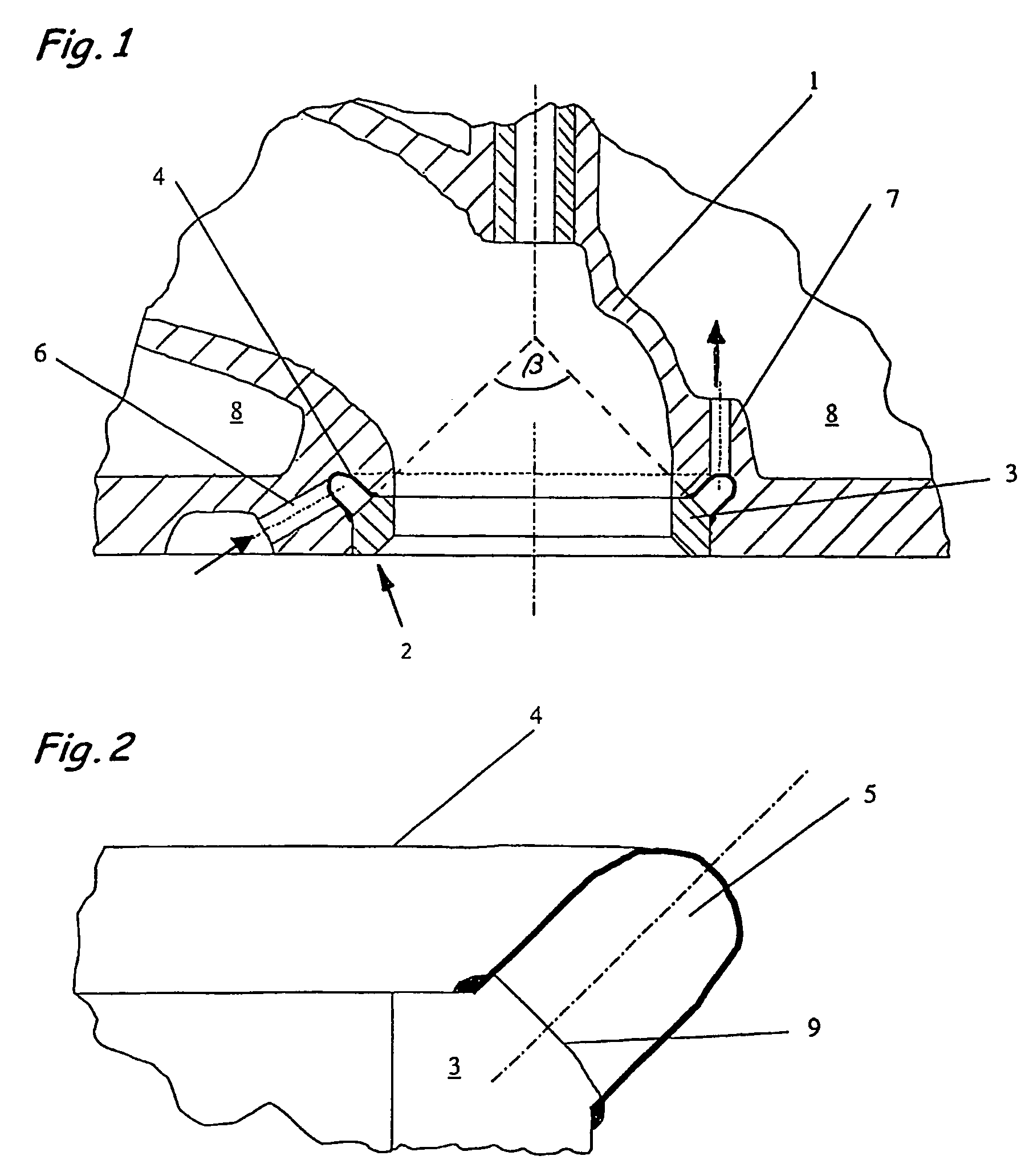 Liquid-cooled valve seat ring