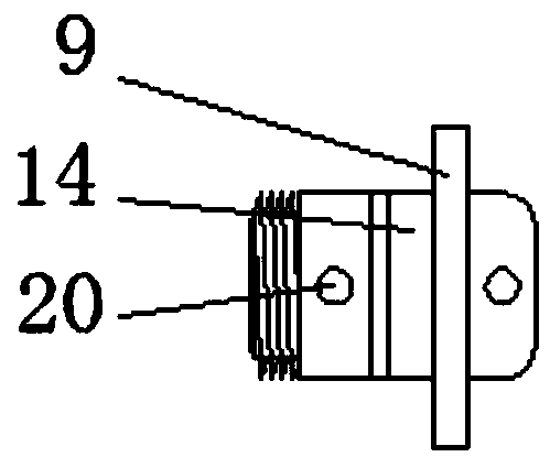 Handrails rack convenient to install