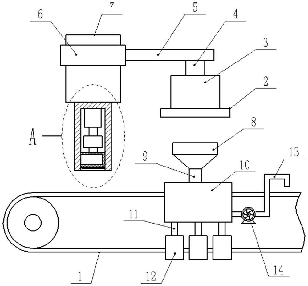 High-precision as-fired coal automatic rotary sampling equipment