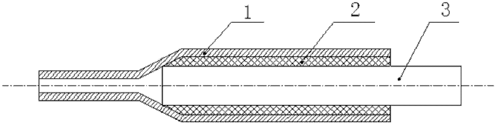 Fiber sintering type micro heat pipe and manufacturing method thereof