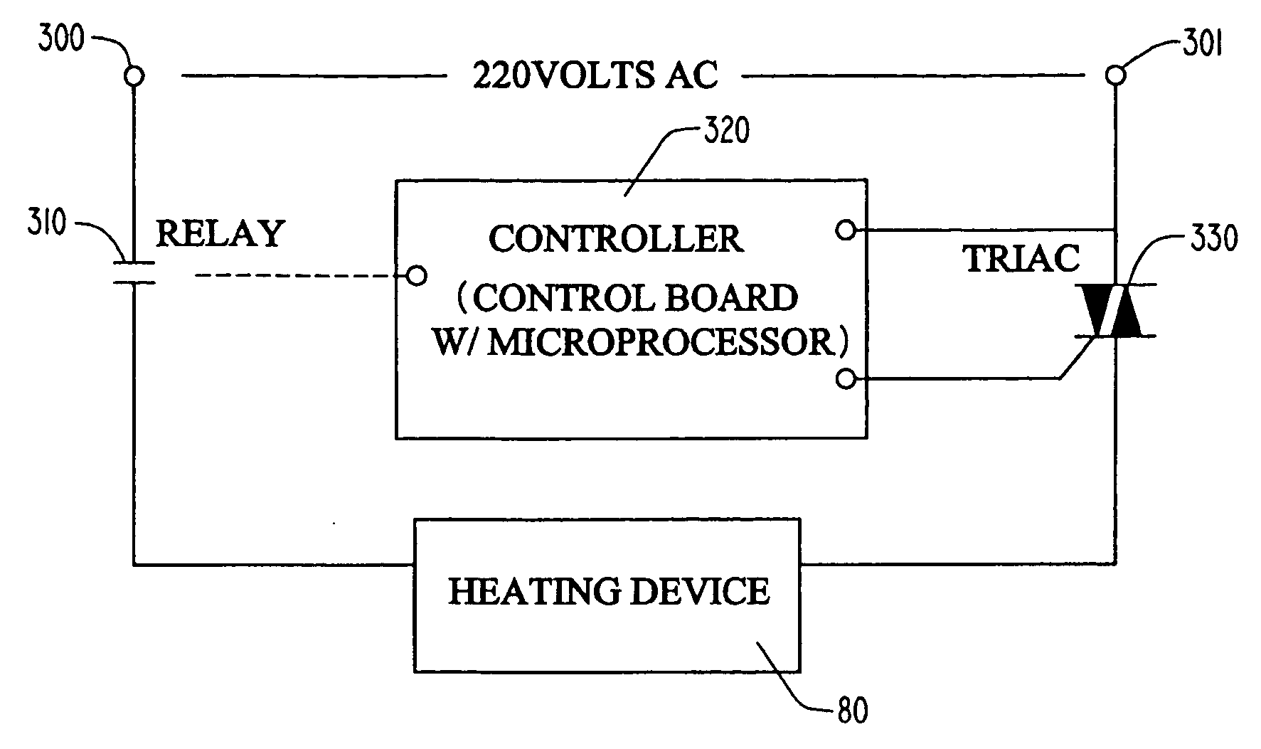 Control system for cooking appliance employing radiant cooking